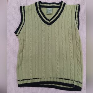 Boys BKLYN, XXL, vest . Green &black Y2K vibes